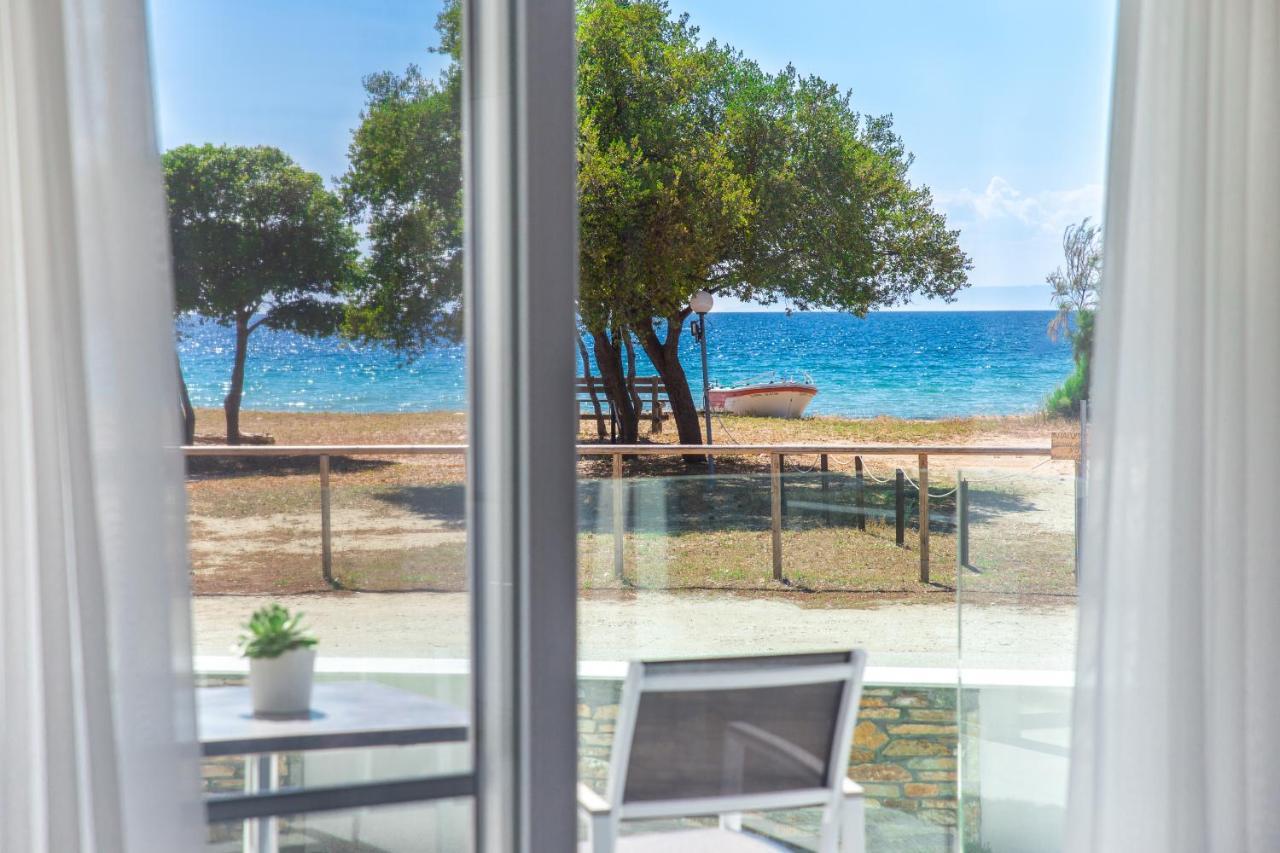 Sentimento Aparthotel Prínos Exteriör bild