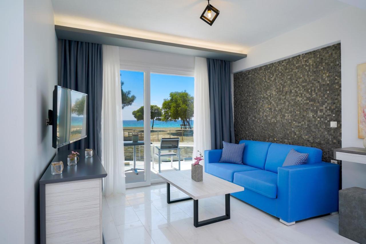 Sentimento Aparthotel Prínos Exteriör bild