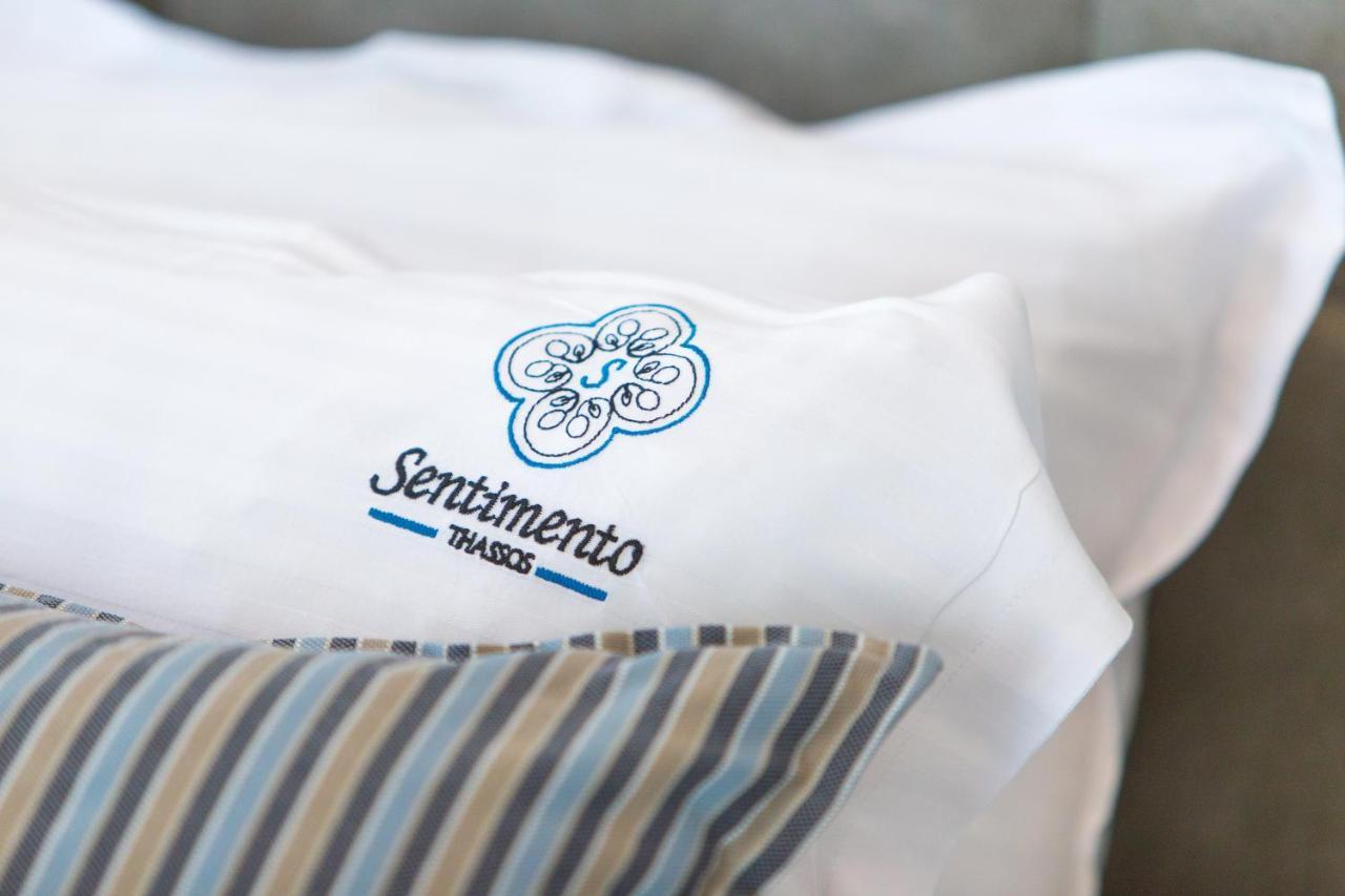 Sentimento Aparthotel Prínos Exteriör bild